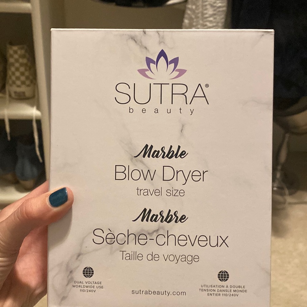 Sutra Beauty Travel Size Blow Dryer